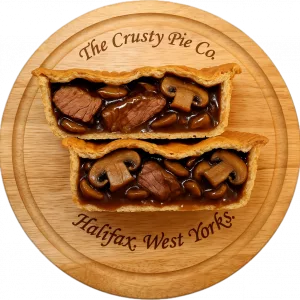 Steak, Guinness and Mushroom Pie