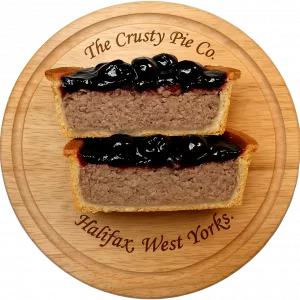wild boar & black cherry pie