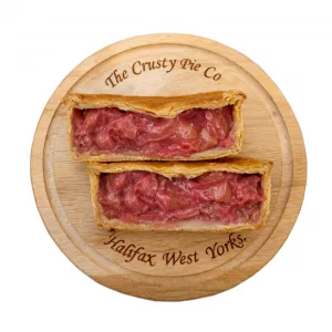 Deep Filled Rhubarb Pie