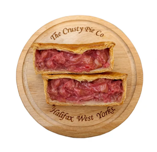 Deep Filled Rhubarb Pie